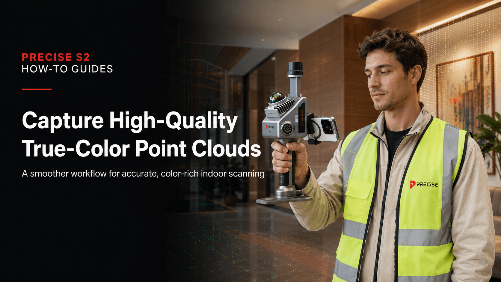 How to Capture High-Quality True-Color Point Clouds in Indoor Environments