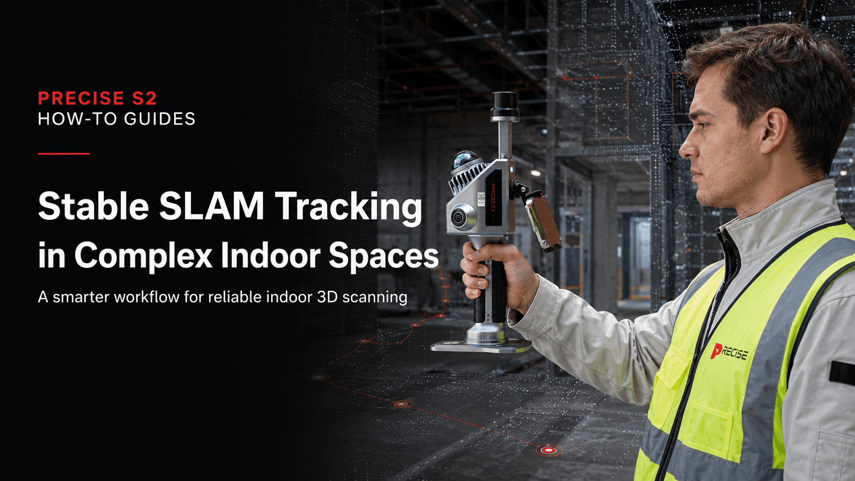 How to Scan Complex Indoor Environments with Stable SLAM Tracking