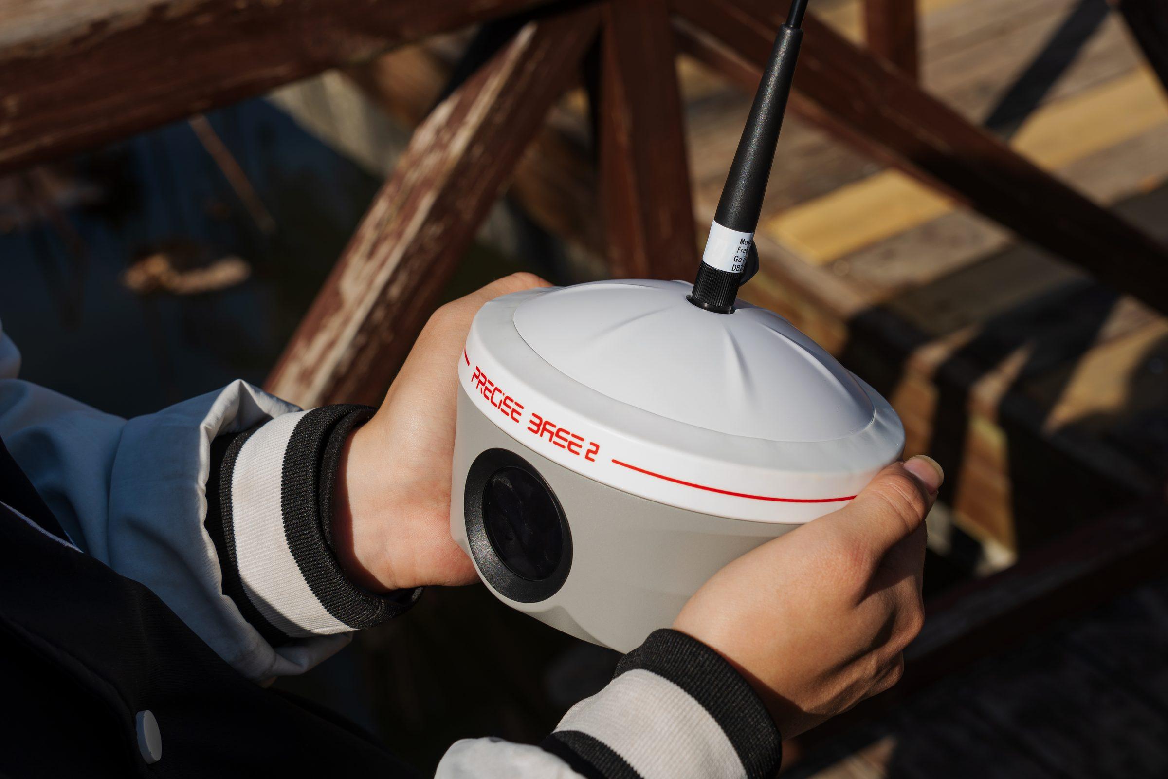 PRECISE BASE2 base station in the field