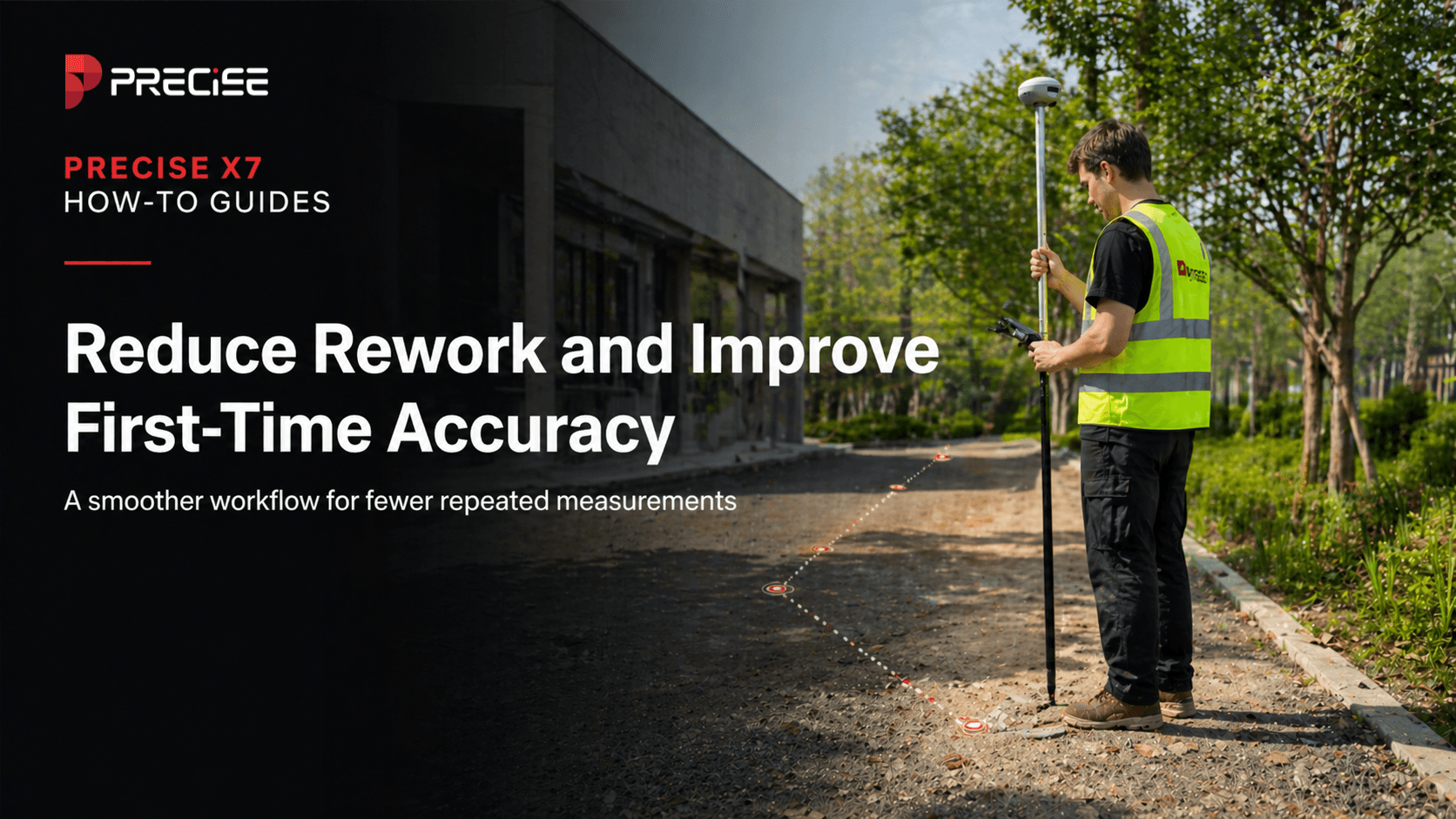 How to Reduce Rework in Surveying and Improve First-Time Accuracy | PRECISE X7