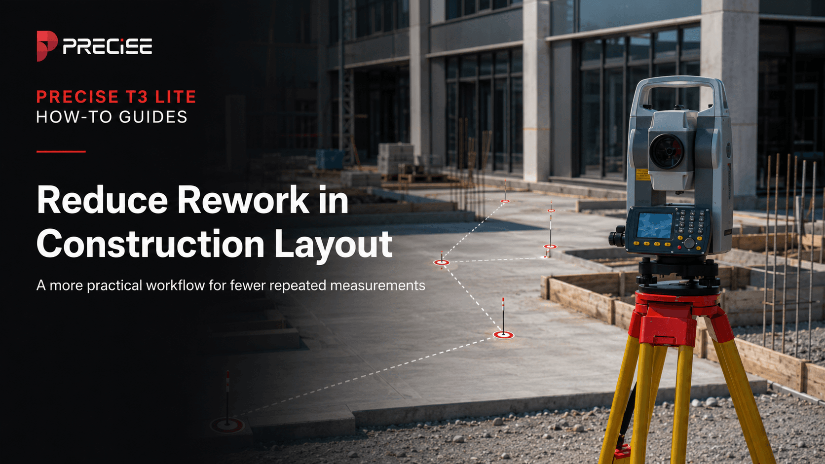 How to Reduce Rework in Construction Layout with a More Practical Total Station Workflow