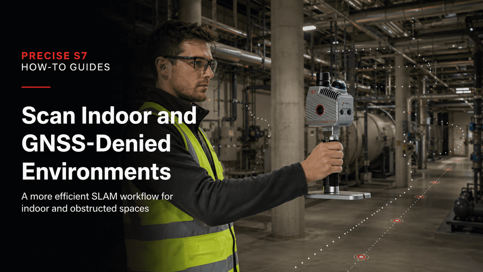 How to Scan Indoor and GNSS-Denied Environments More Efficiently with SLAM Workflows