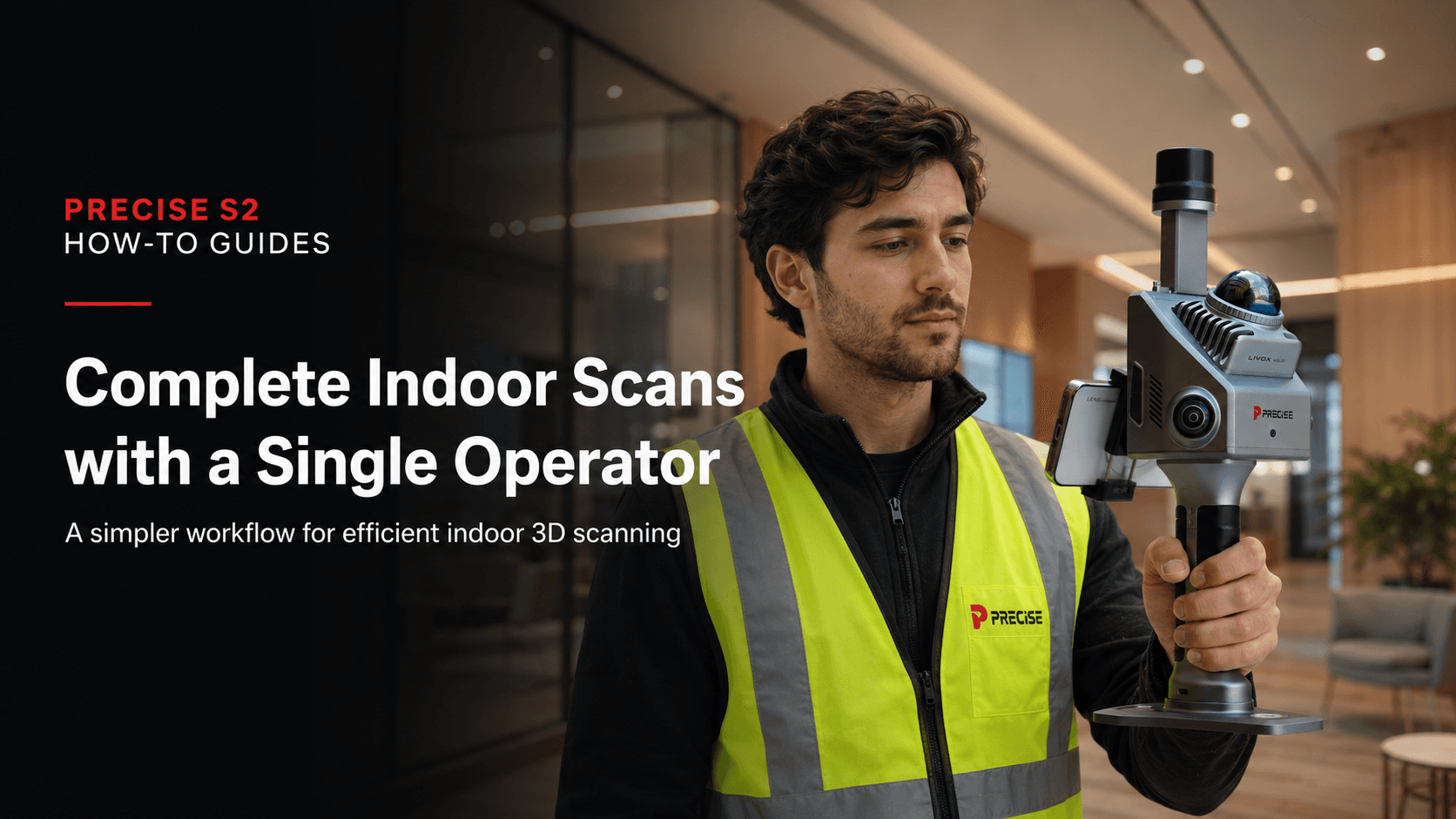 How to Complete Indoor 3D Scanning Projects with a Single Operator