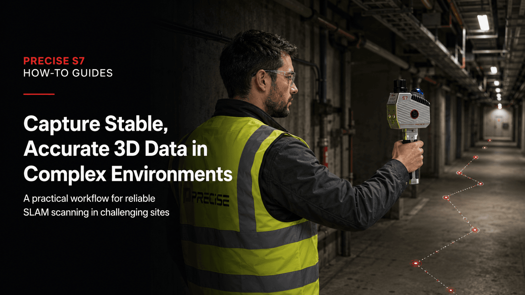 How to Capture Stable, Accurate 3D Data in Complex Environments Using SLAM Scanning