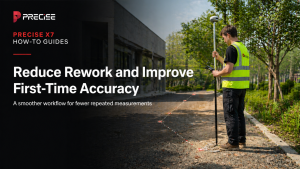 PRECISE X7 surveyor reducing rework in surveying and improving first-time accuracy