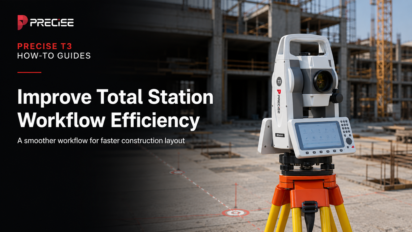 How to Improve Total Station Workflow Efficiency in High-Pressure Construction Layout 9 How to Improve Total Station Workflow Efficiency in High-Pressure Construction Layout