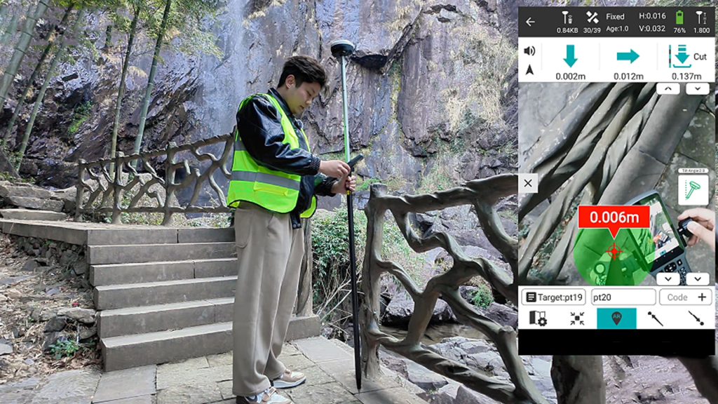 How to Improve GNSS Stakeout Efficiency in Obstructed Survey Environments 3 2 22