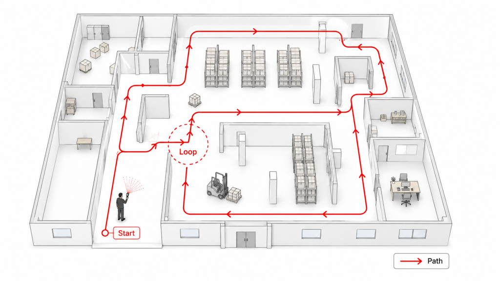 How to Scan Indoor and GNSS-Denied Environments More Efficiently with SLAM Workflows 3 2 5