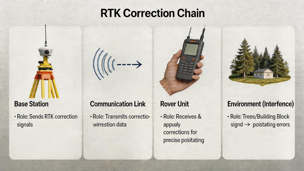 How to Maintain Stable RTK Corrections Over Long Distances in Field Surveying 3 2 7