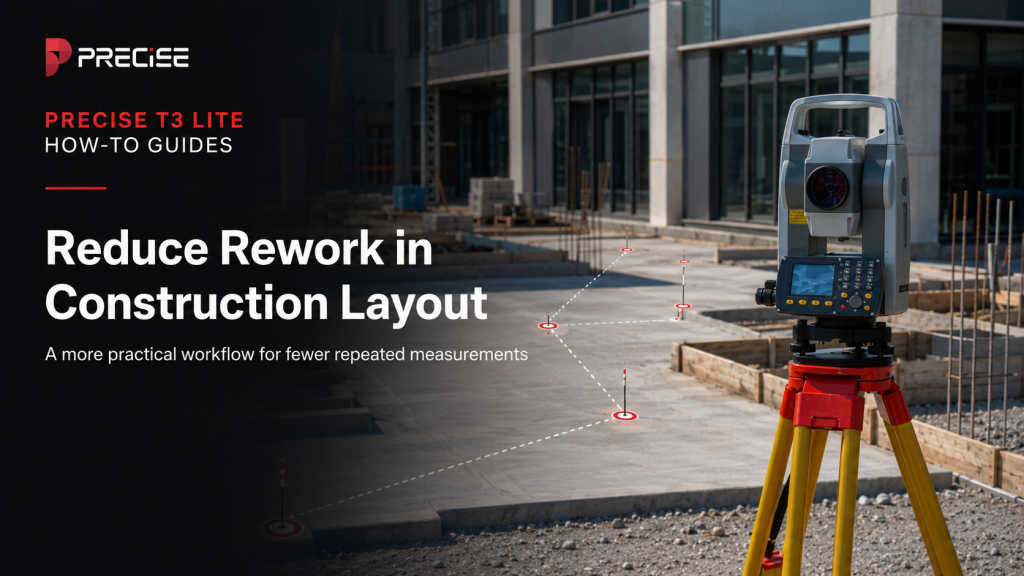 how to reduce rework in construction: a complete guide... How to Reduce Rework with a Practical Total Station Workflow