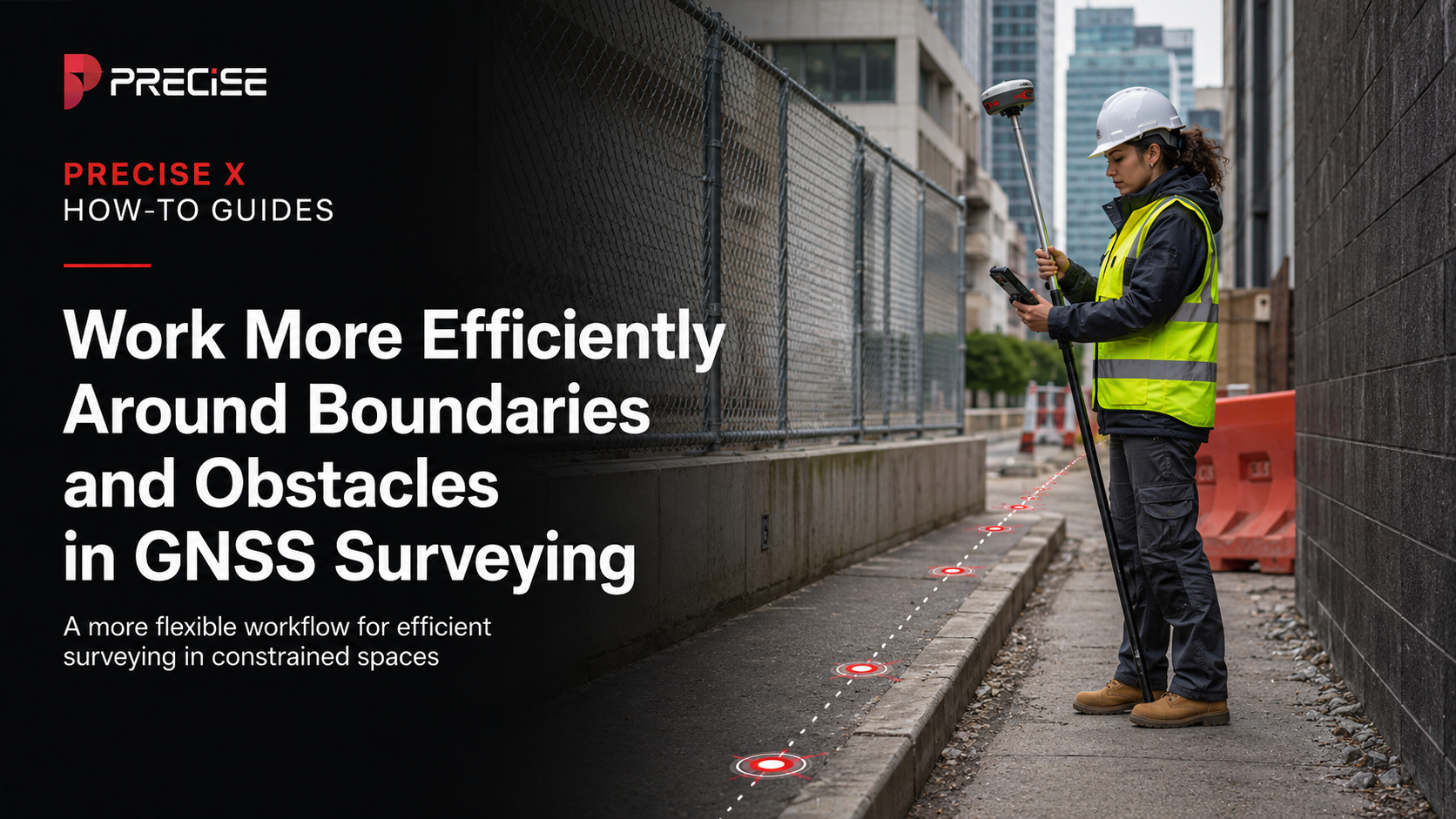 How to Work More Efficiently Around Boundaries and Obstacles in GNSS Surveying 3 How to Work More Efficiently Around Boundaries and Obstacles in GNSS Surveying